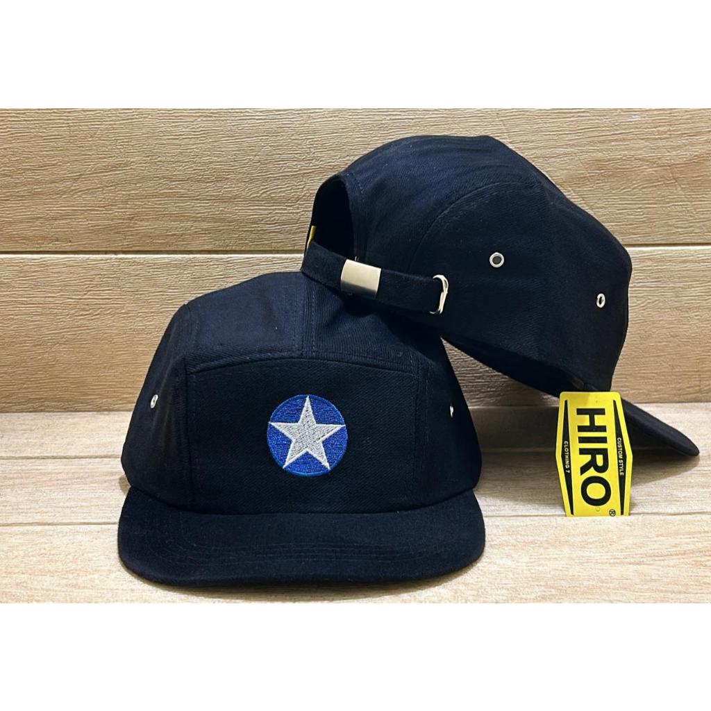 [COD]Topi Snapback Bordir Bintang 5panel New Model/Topi Distro Keren/Topi Hip-Hop