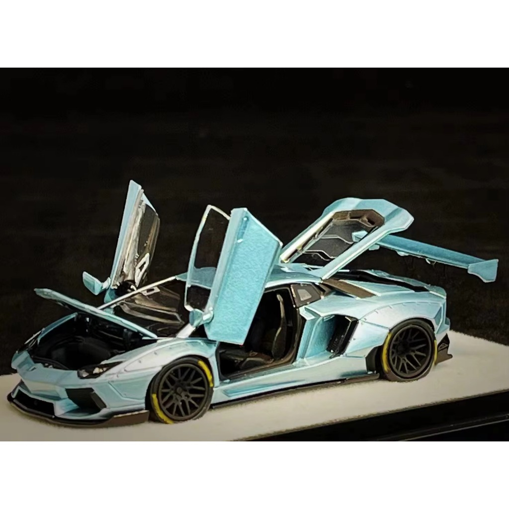 [PGM] Lamborghini Aventador LP700 Ice Blue 1:64