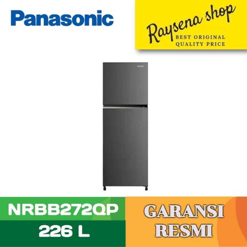 PANASONIC KULKAS 2 PINTU KECIL REFRIGERATOR NRBB272QP