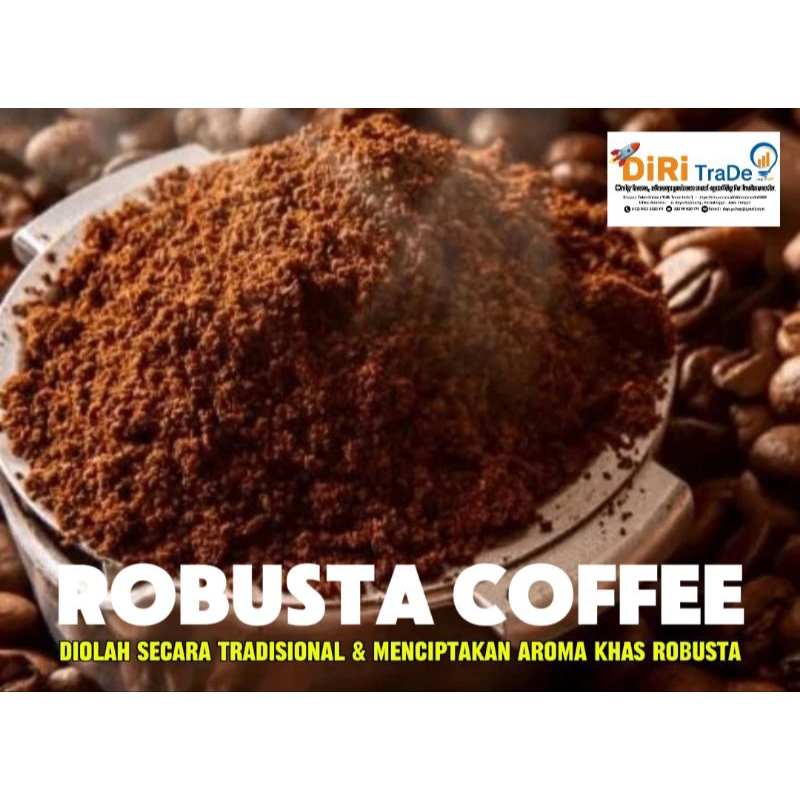 

ROBUSTA COFFEE (Asli 100% Murni) dari Biji Kopi