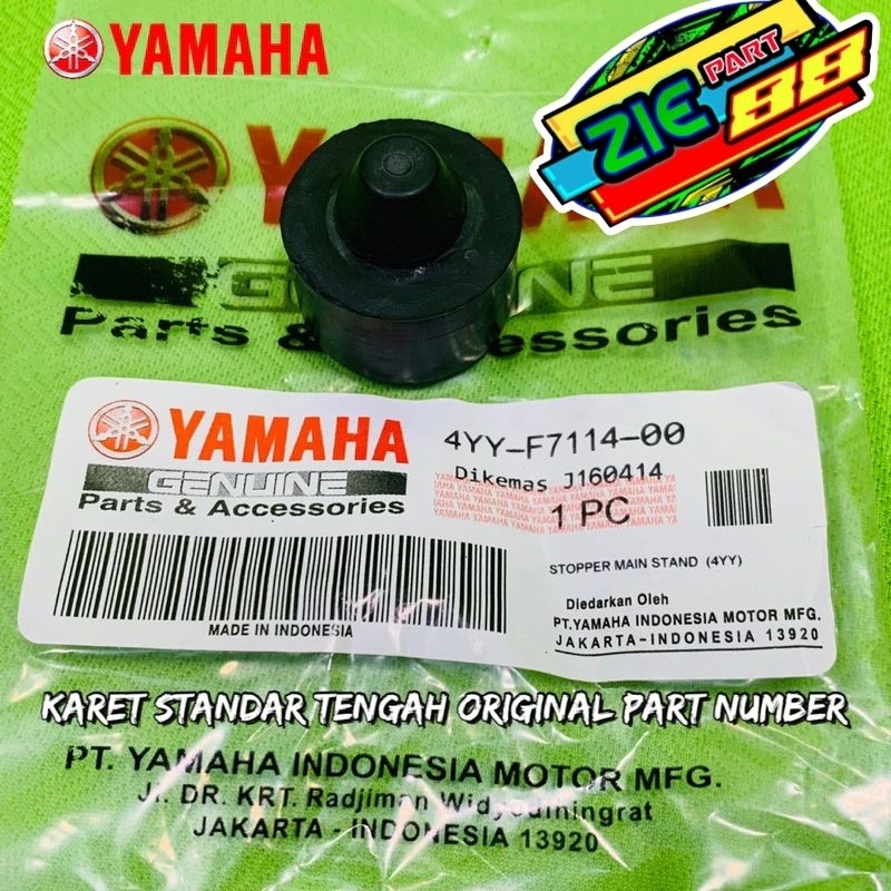 KARET STANDAR TENGAH standar dua 2 NMAX MIO M3 MIO SOUL AEROX FIZR Universal original part number
