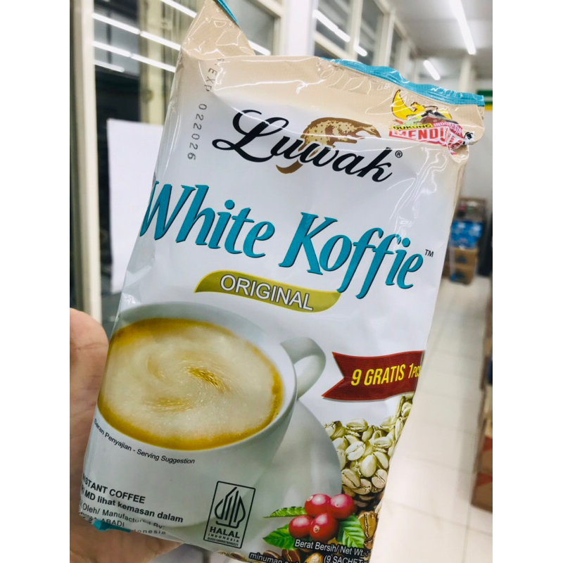 

Luwak White Koffie Original 10x20gr RENCENG