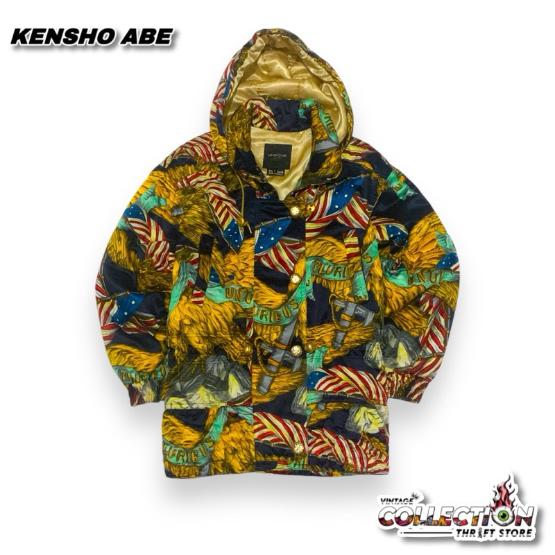 JAKET VINTAGE KENSHO ABE SPORTS LUXURY RARE