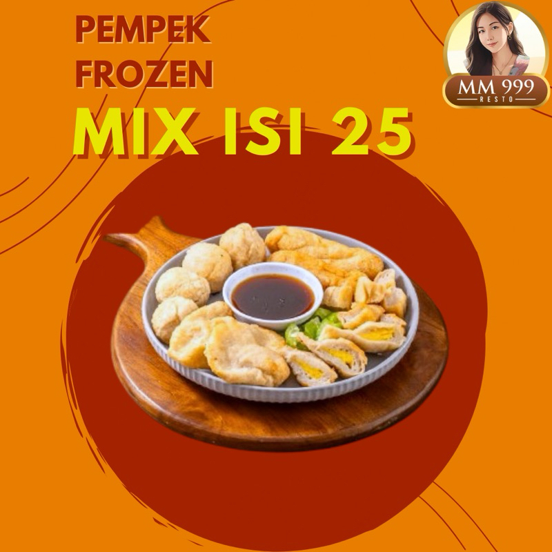 

Pempek Mix Isi 25 Premium PEMPEK MM 999