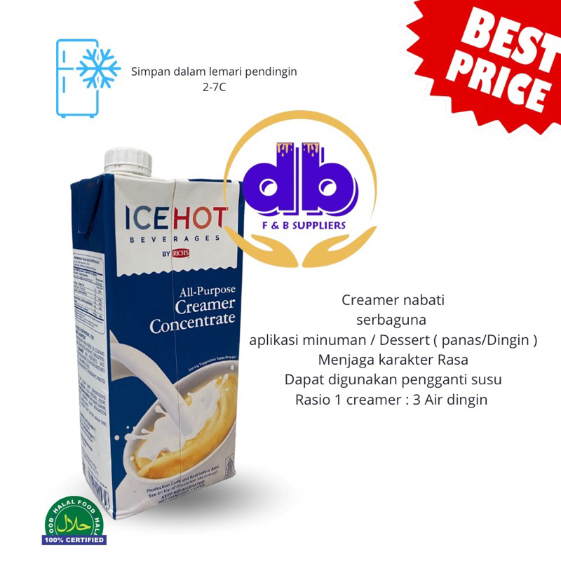 

All Puppose Creamer Concentrate Richs