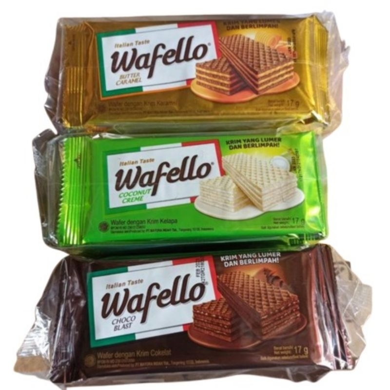 

WAFELLO WAFER KRIM PACK 10PCS@17GR