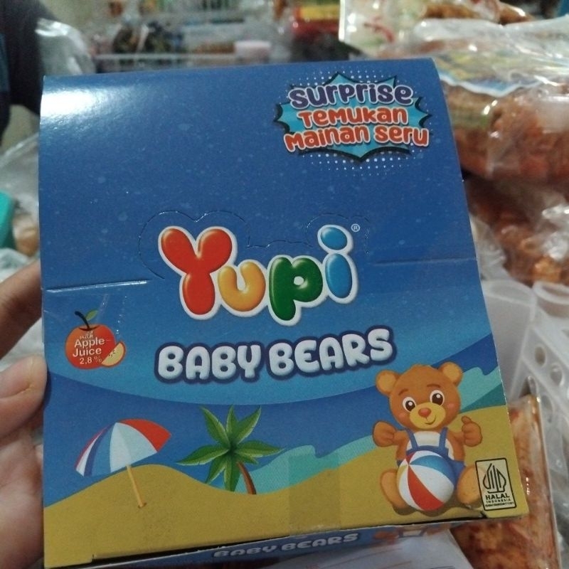 

YUPI baby bears 1 PacK isi 24 pcs