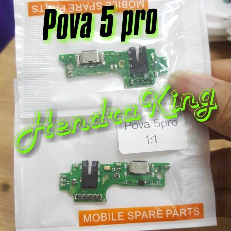 pcb cas konektor charger Tecno Pova 5 pro