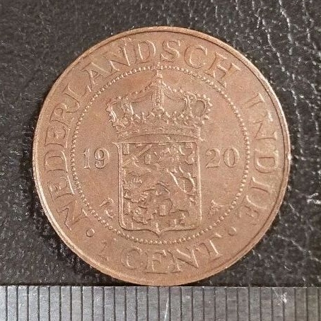 #1-BS. UANG KUNO / KOIN KUNO / BENGGOL 1 CENT TAHUN 1920