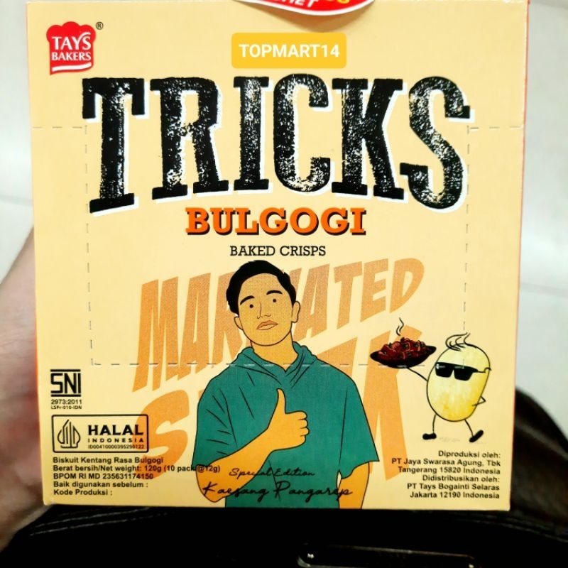 

TRICKS Keripik Kentang Bulgogi (10 Pck x 12Gr)