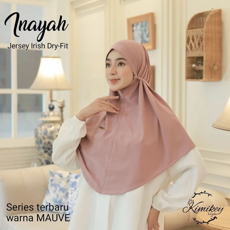 Bergo inayah/Bergo jersey inayah kimikey/bergo kimikey