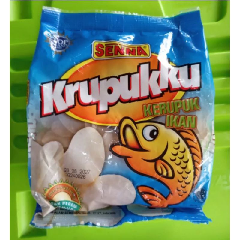 

KUPUKKU RASA IKAN,BAWANG PUTIH,DAN UDANG Merk SENNA 200Gram