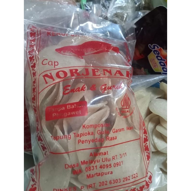 

KERUPUK NOR JENAH | KERUPUK HARUAN 100% ASLI MURAH