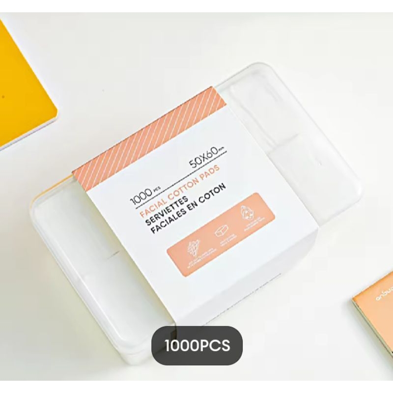 Miniso Silcot Silkot kapas isi 1000pcs
