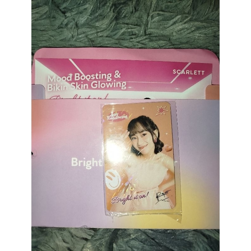 Photocard Freya JKT48 x Scarlett | PC Freya JKT48 x Scarlett OFC