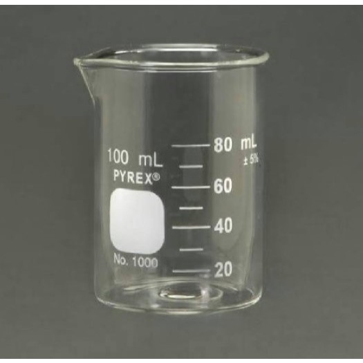 Gelas Ukur Kaca 100ml - Pyrex - 100ml