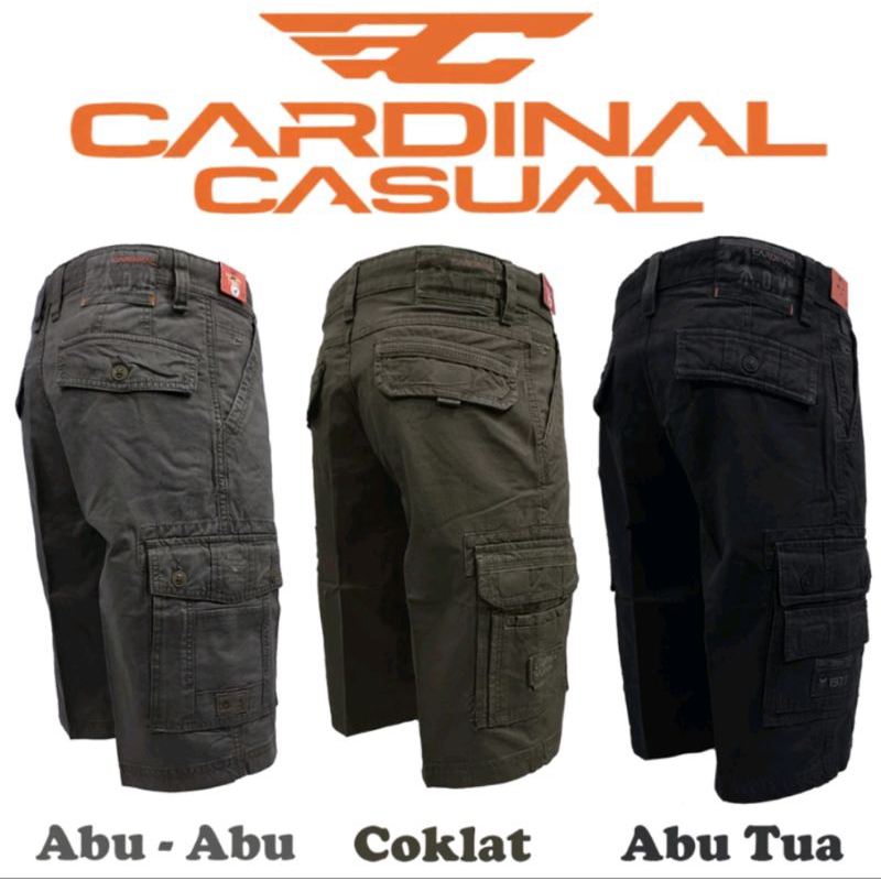 Celana Cardinal Cargo Jumbo Pendek 3/4 Original 40,42,44