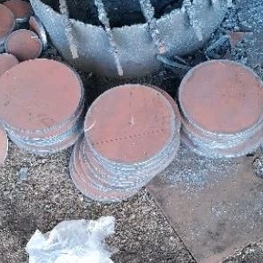 Besi plat bulat tebal 5mm diameter 170mm 1pcs