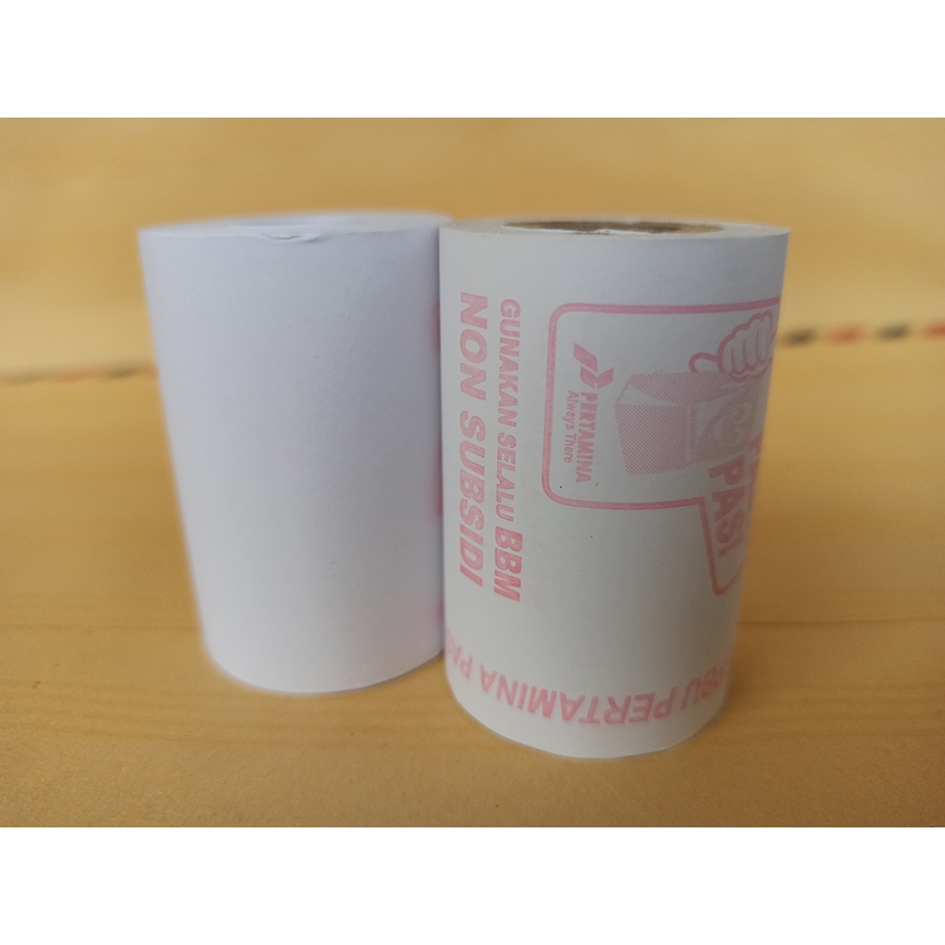 

note struuk thermal pertam pastipas dan Polos Instant Sameday 58mm x panjang