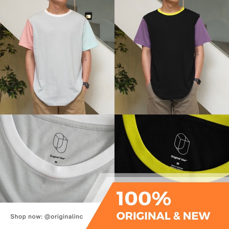 Kaos Original Use SS Tee Colorblock Series OU-SST-03