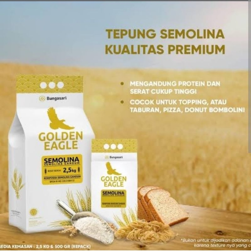 

semolina golden eagle 2,5 kg