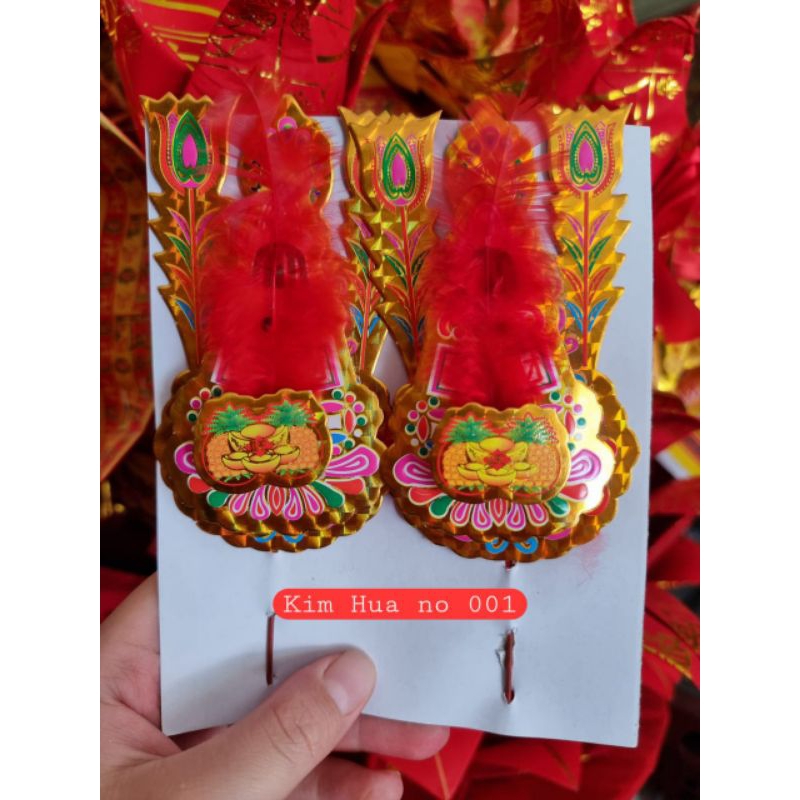 Kim Hua / Kim Fa tanpa bulu 001 / KimHua Hiasan Altar