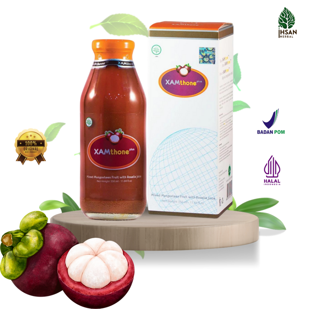 Xamthone Plus Original Ekstrak kulit manggis  herbal kanker kista