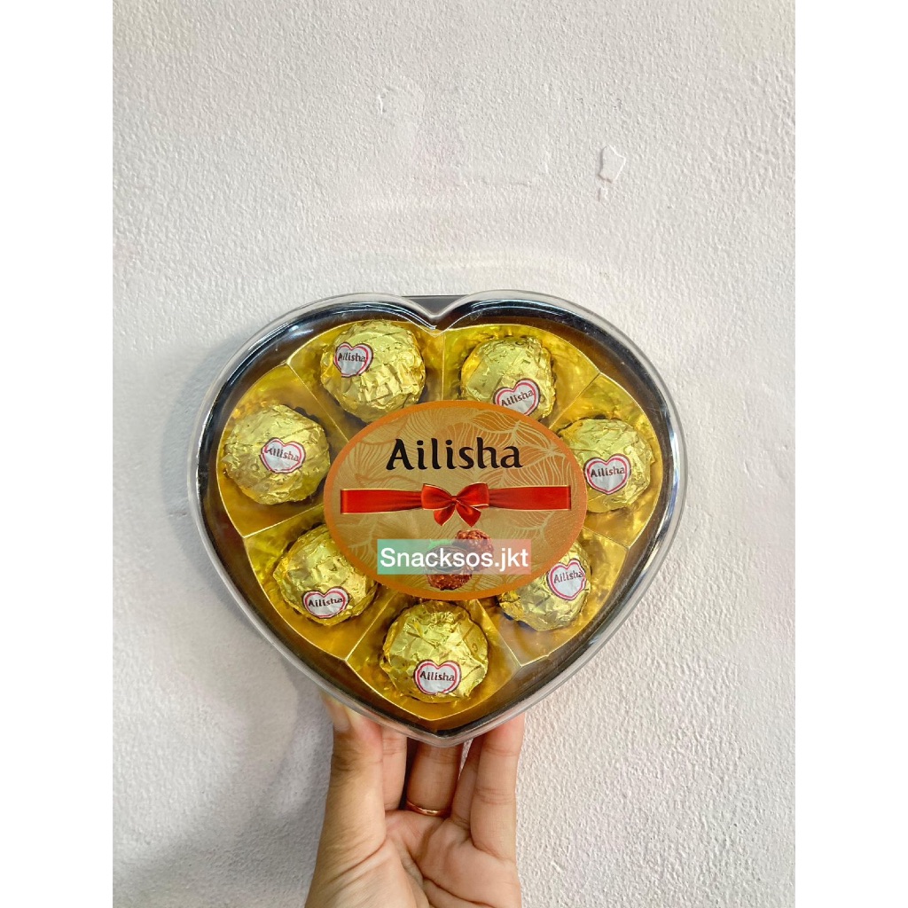 

Ailisha Heart Shape Chocolate Box Love Coklat Valentine