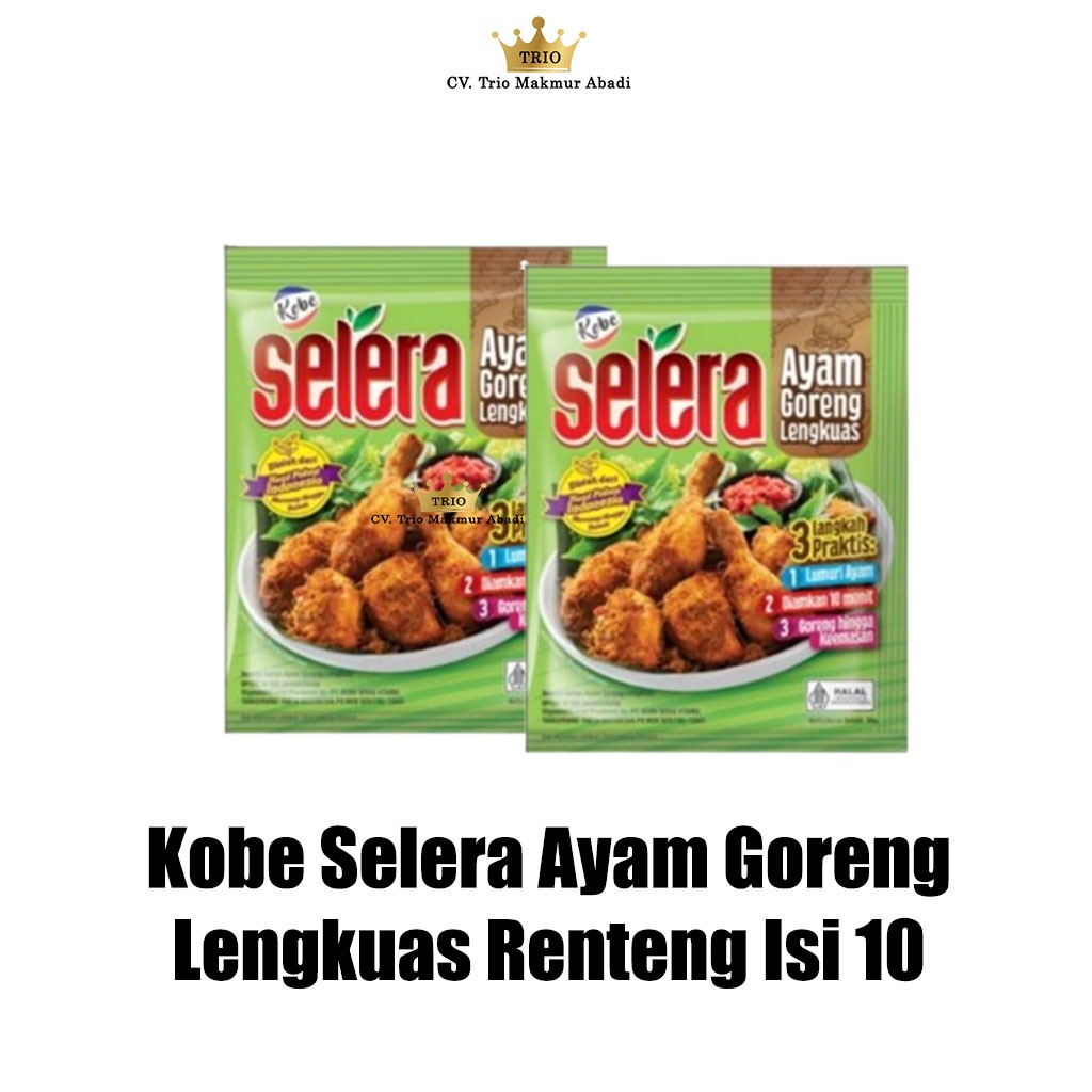 

Selera Bumbu Ayam Goreng lengkuas 1 Renteng Isi 10