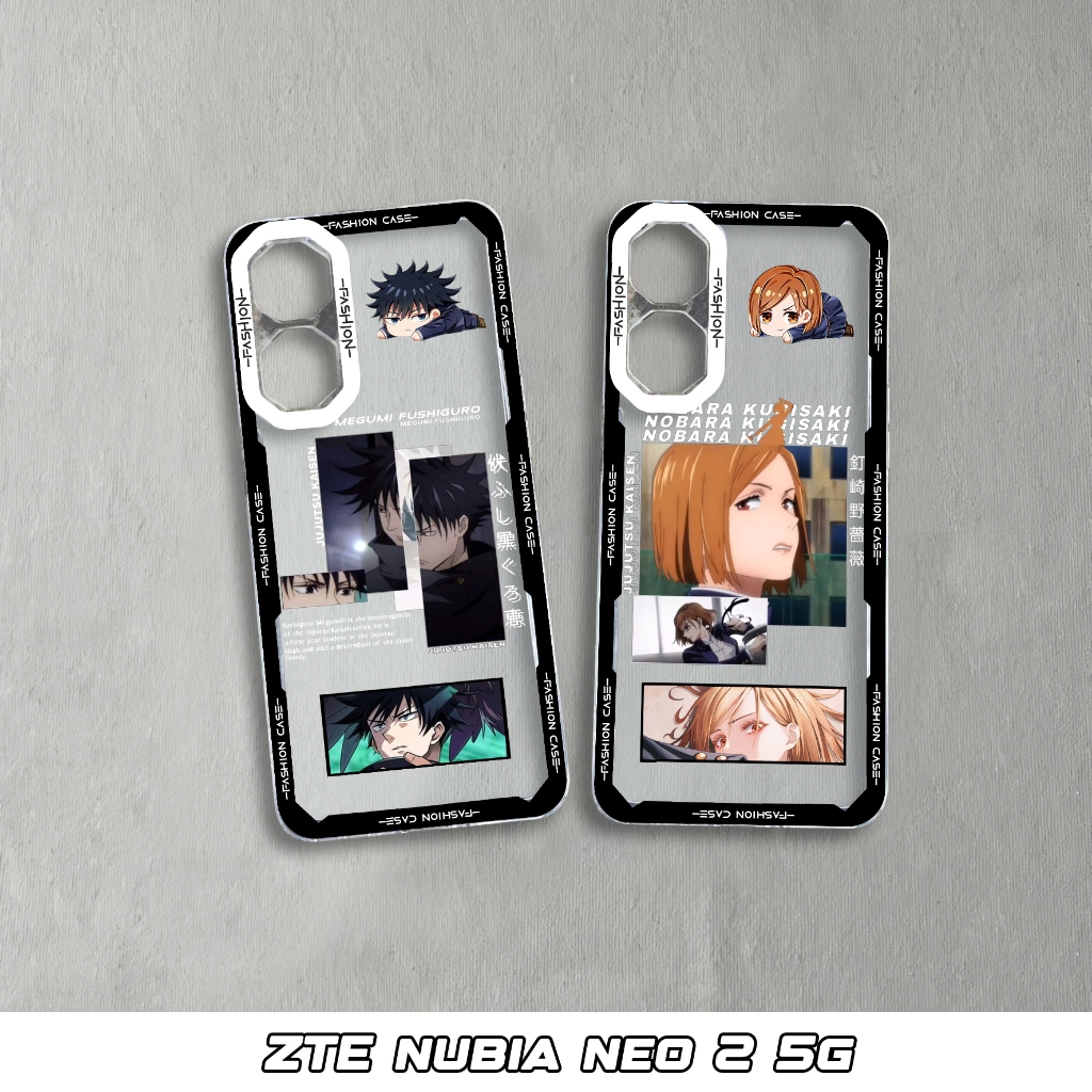 Softcase Bening Untuk Hp Zte Nubia Neo 2 5G - Zte Nubia Neo 5G Softcase Fashion Case [DD-87]