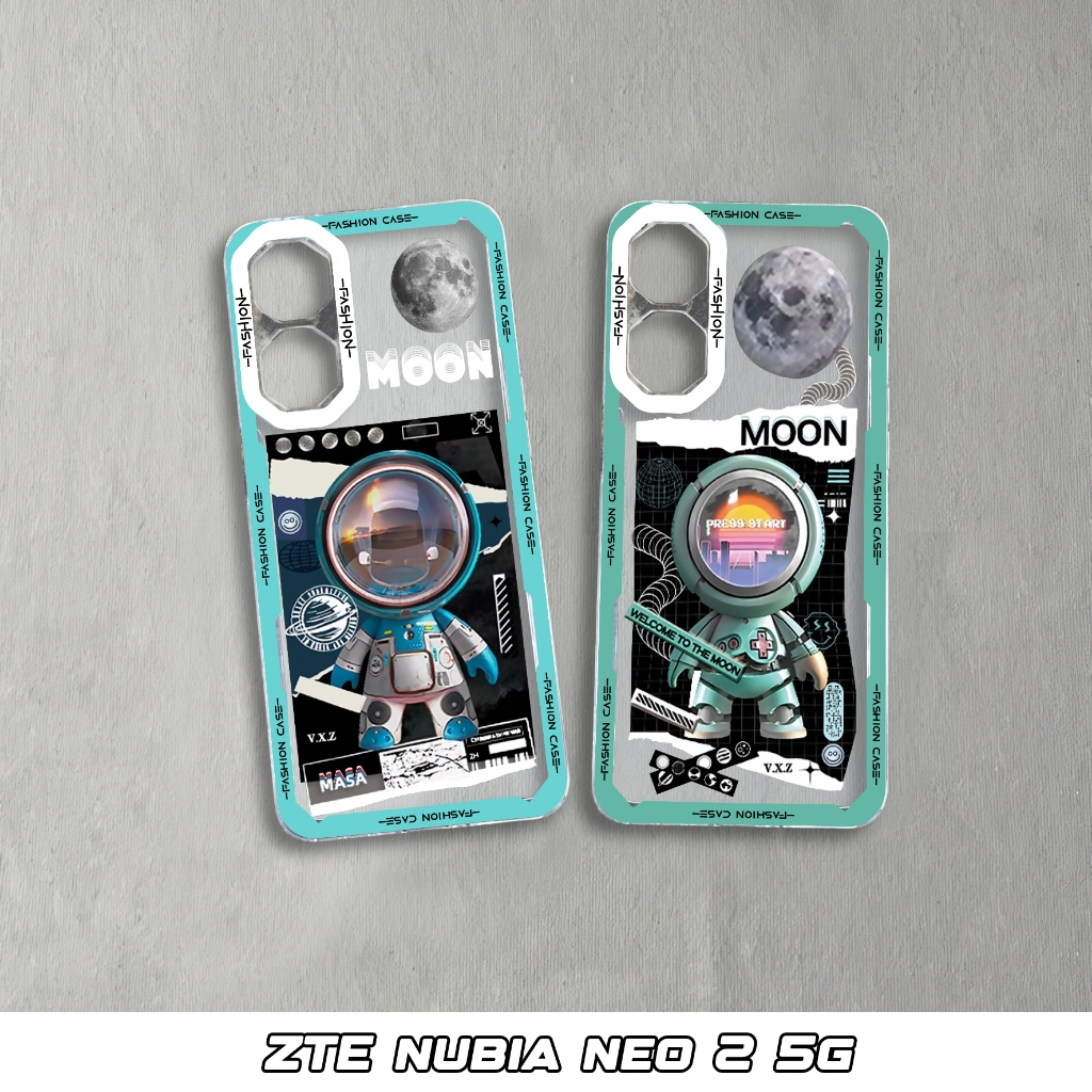 Softcase Bening Untuk Hp Zte Nubia Neo 2 5G - Zte Nubia Neo 5G Softcase Fashion Case [DD-94]