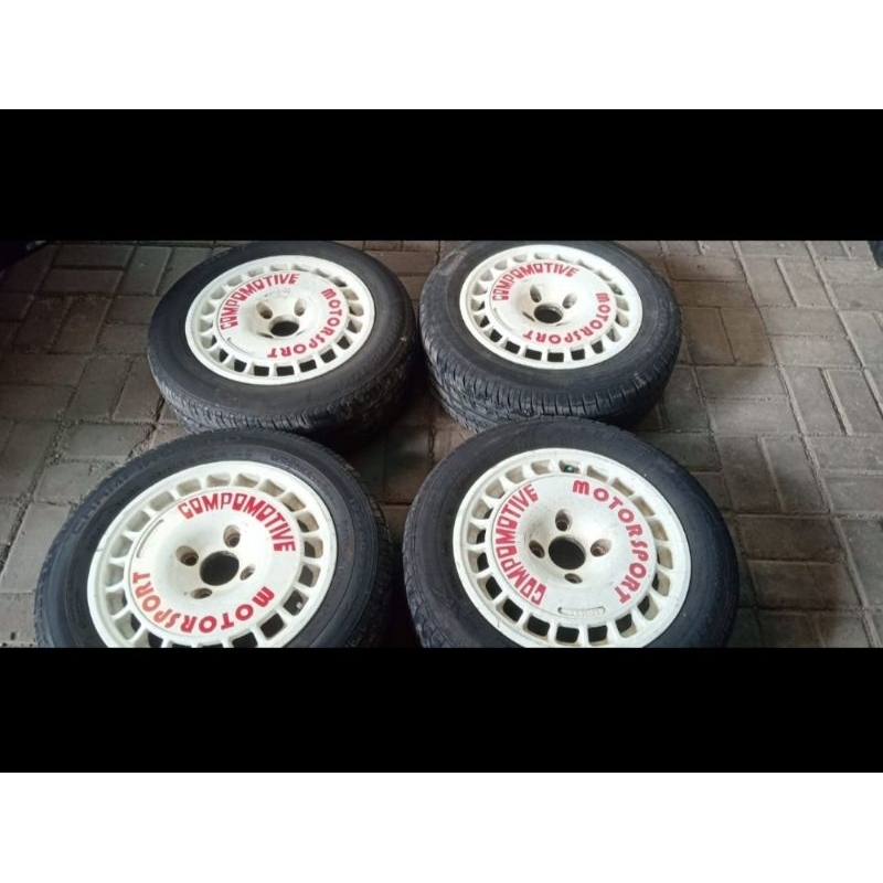 Velg R15 4x114 ET40 Compomotive Rally Made In England