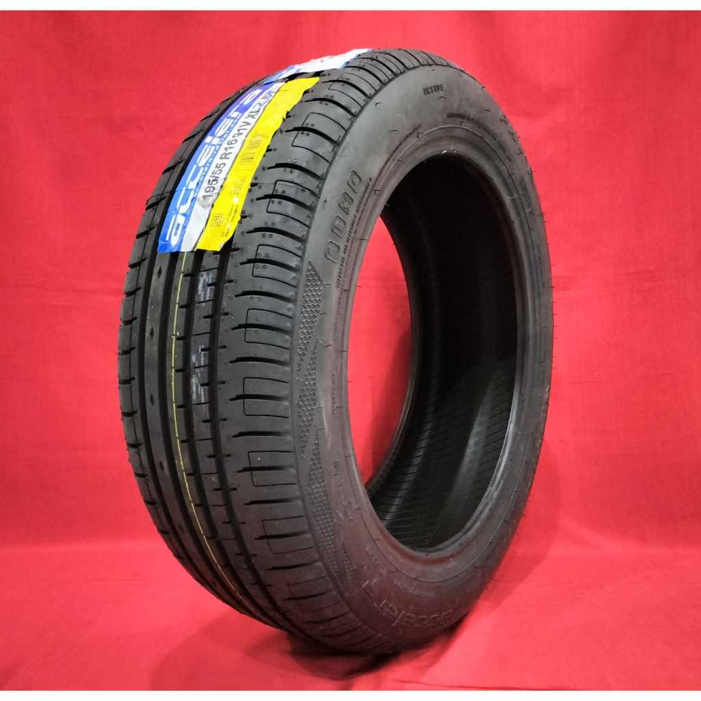 ban accelera radial r16 ukuran 195 55 r16 ban mobil standar harian untuk ban roda velg ring16