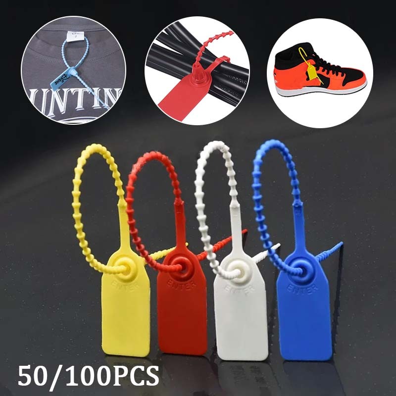 

Isi 50 Segel Apar Plastik Segel Locis Tali Seal Apar 25cm Security Seal