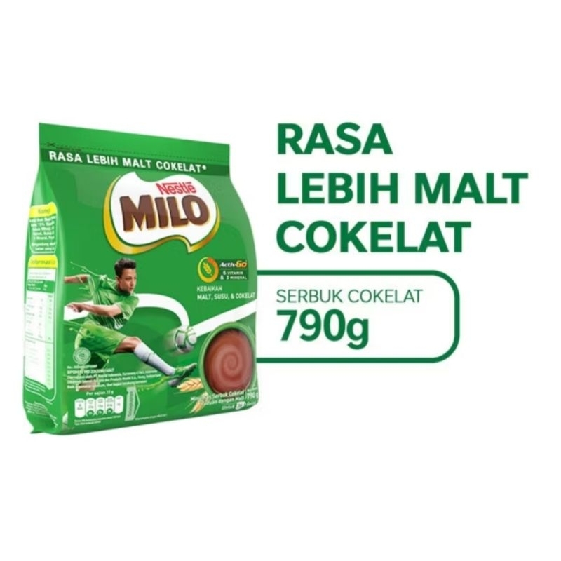 

Nestle Milo Bubuk ActivGo 790 gram