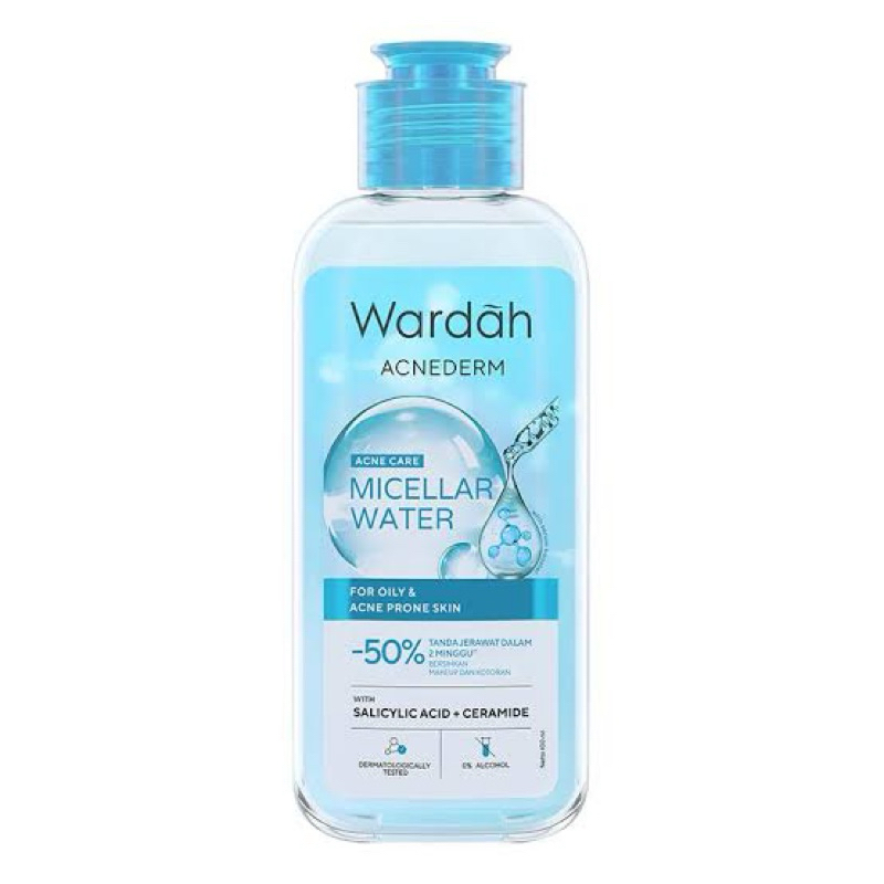 wardah acnederm micellar water