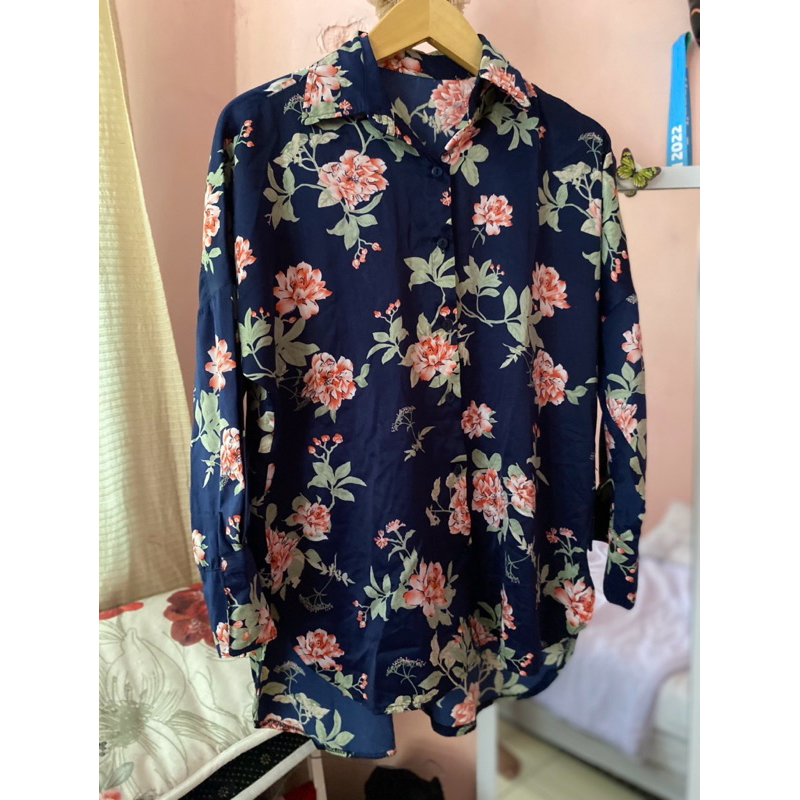 preloved silk blouse