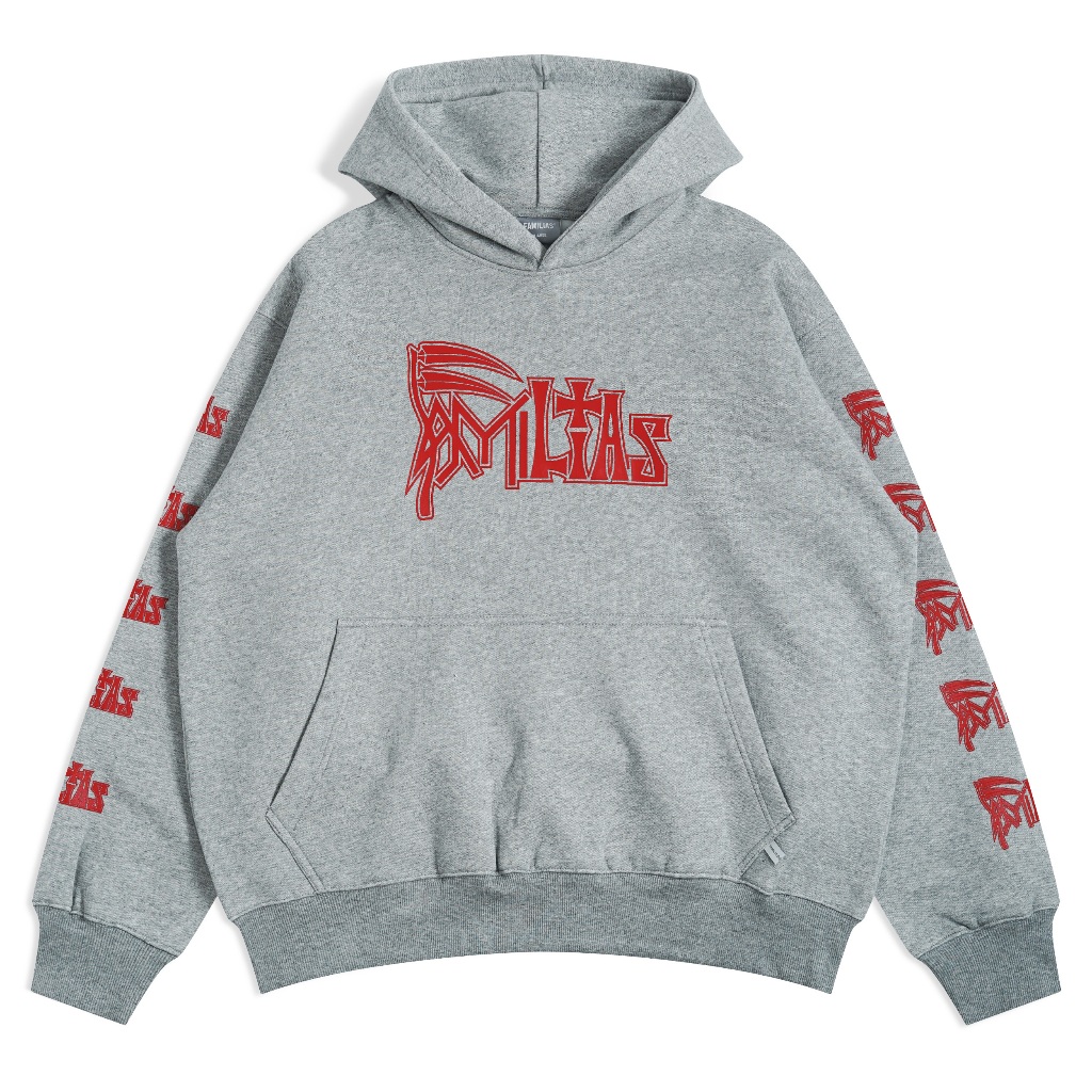 Familias - Misty Grey Hoodie - Ceco Hd