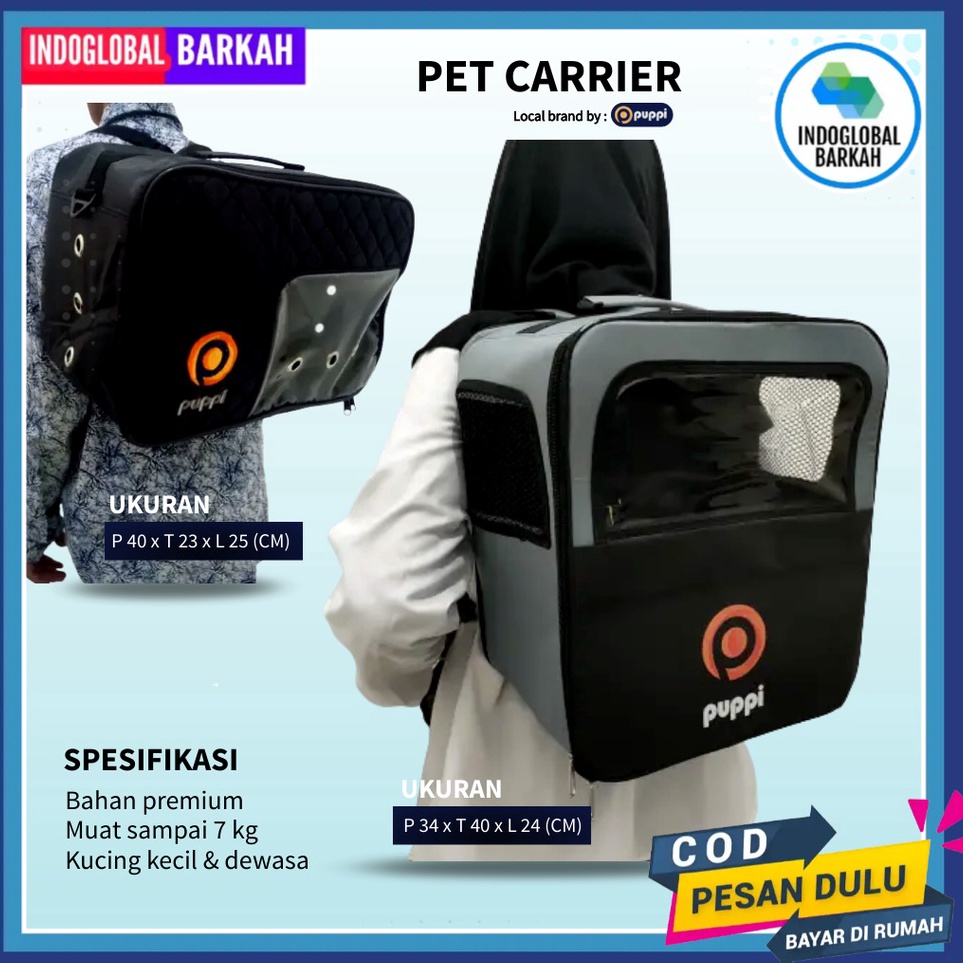 Murah Baru  IND TAS RANSEL KUCING ASTRONOT TRANSPARAN MURAH PET CARGO CAT BAG CARRIER