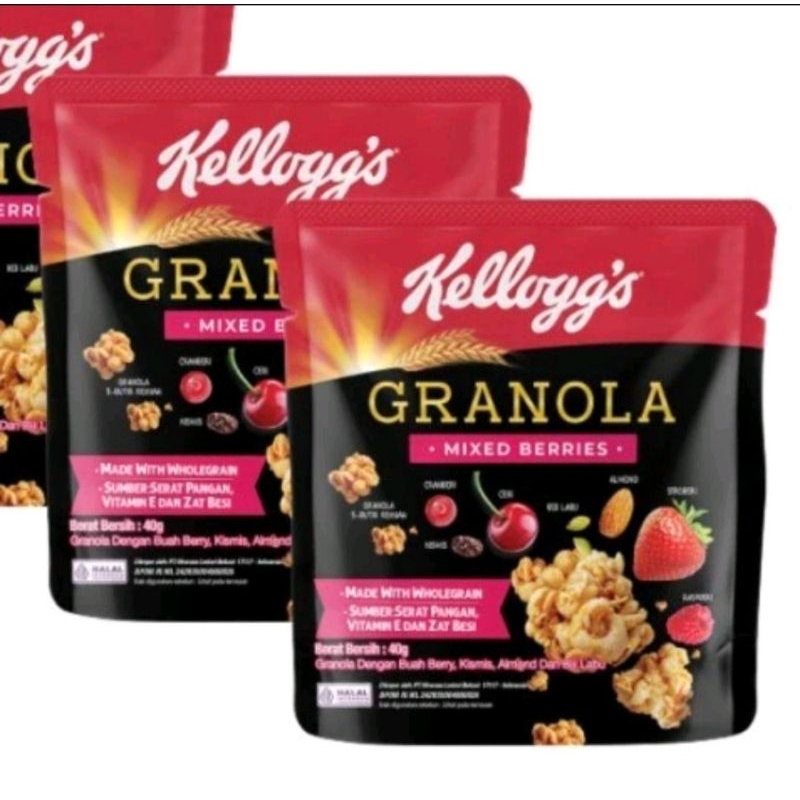 

Kellog's Granola Mix Berries 6 pack