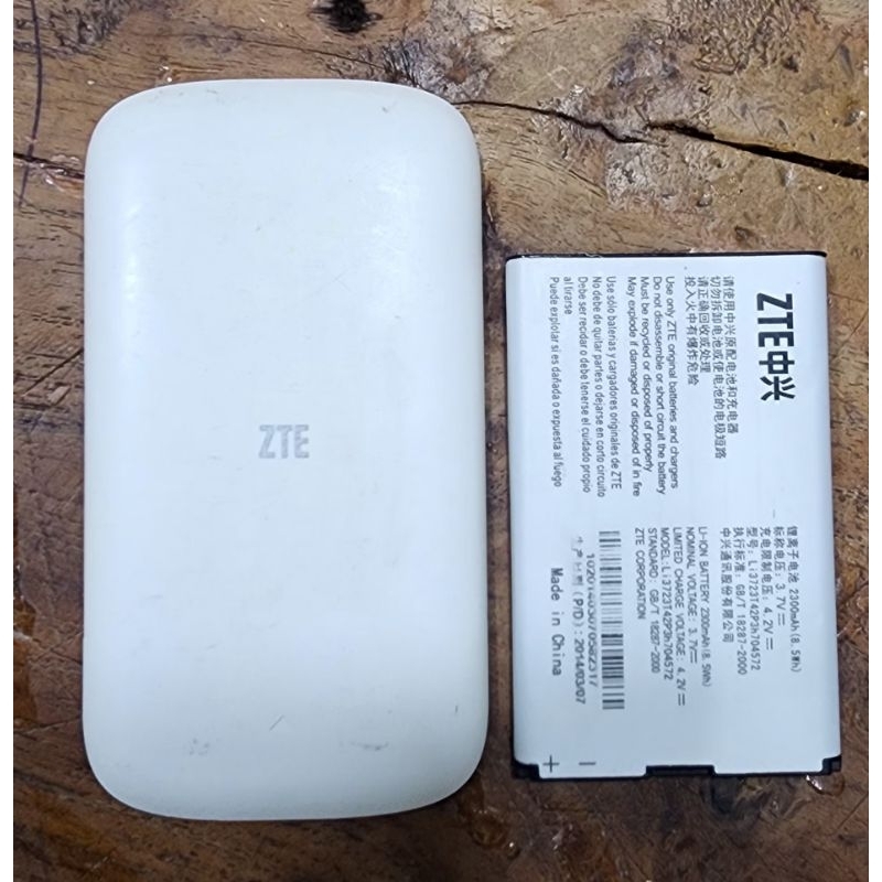 baterai dan tutup modem Zte MF90