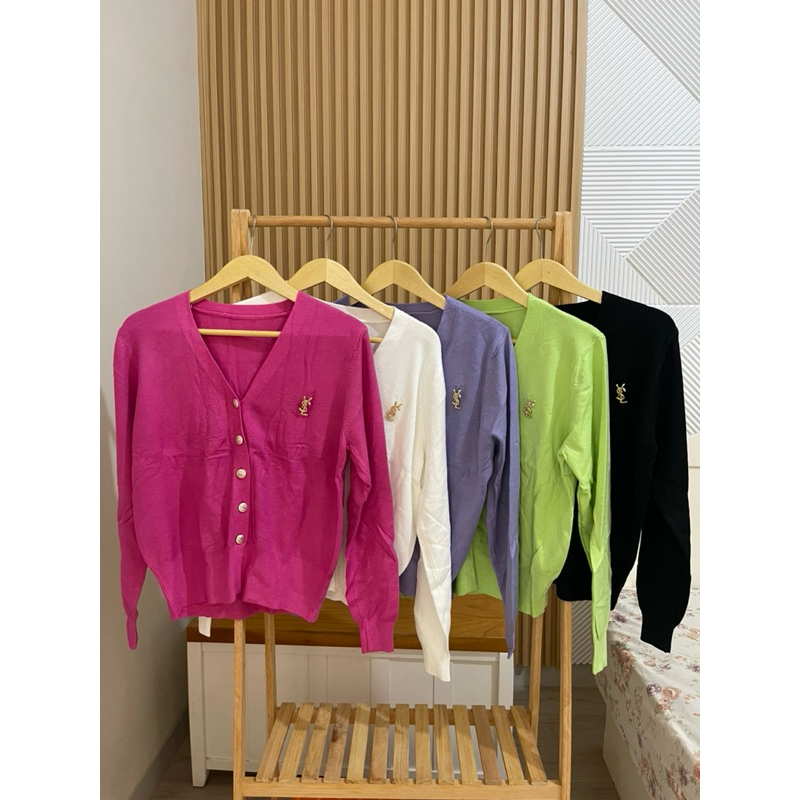 kardigan ysl cardi ysl