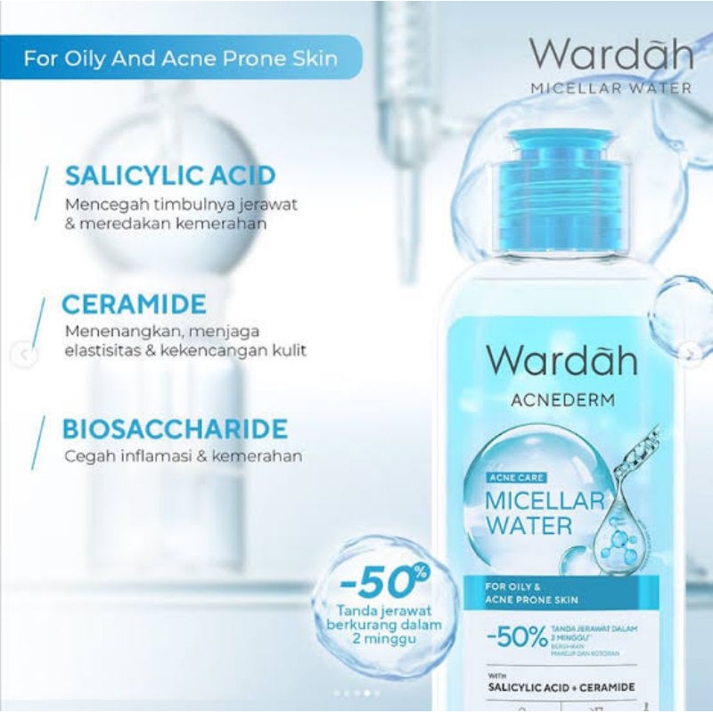 Wardah Acnederm Micellar Water