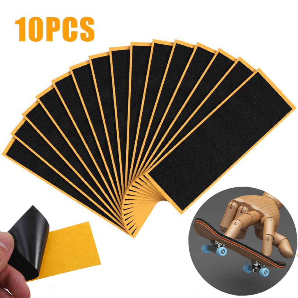 10Pcs Fingerboard Foamtape 38*110Mm Griptape Fingerboard Tape Fingerboard Utk Fingerboard Pro