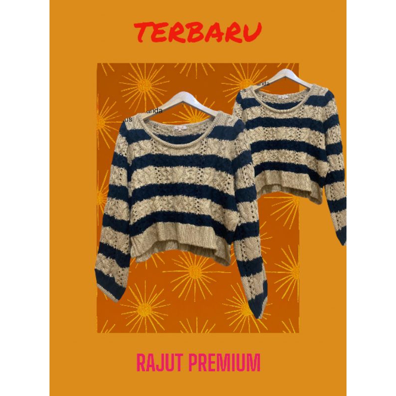 SWEATER RAJUT PREMIUM TEBAL