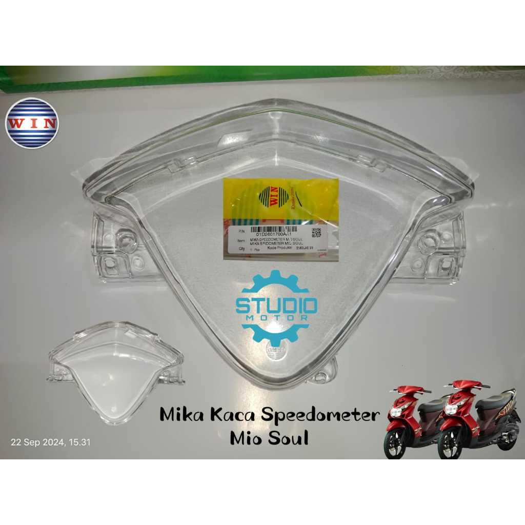 Mika Lensa Kaca Speedometer Mio Soul 2008 2009 2010 2011