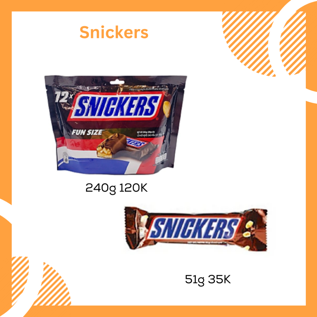 

Snickers Jastip Hongkong HK China Twentyonestore