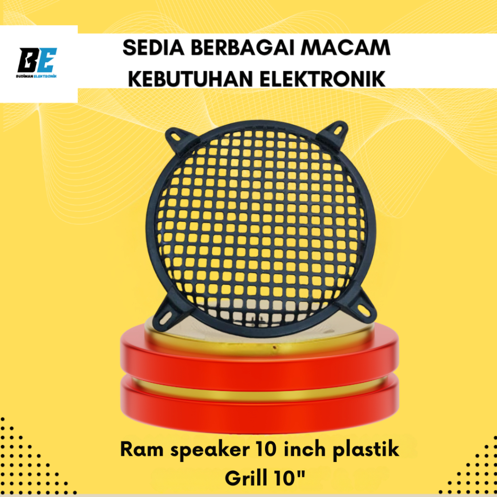 Ram speaker 10 inch plastik / tutup speaker 10 inch plastik / Grill 10 grill 12 grill 8