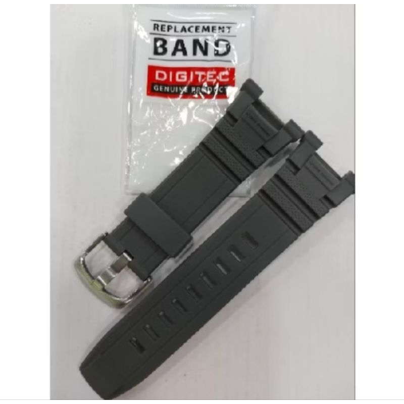 strap tali jam tangan Digitec -watch DA-2175T warna hitam abu orenye