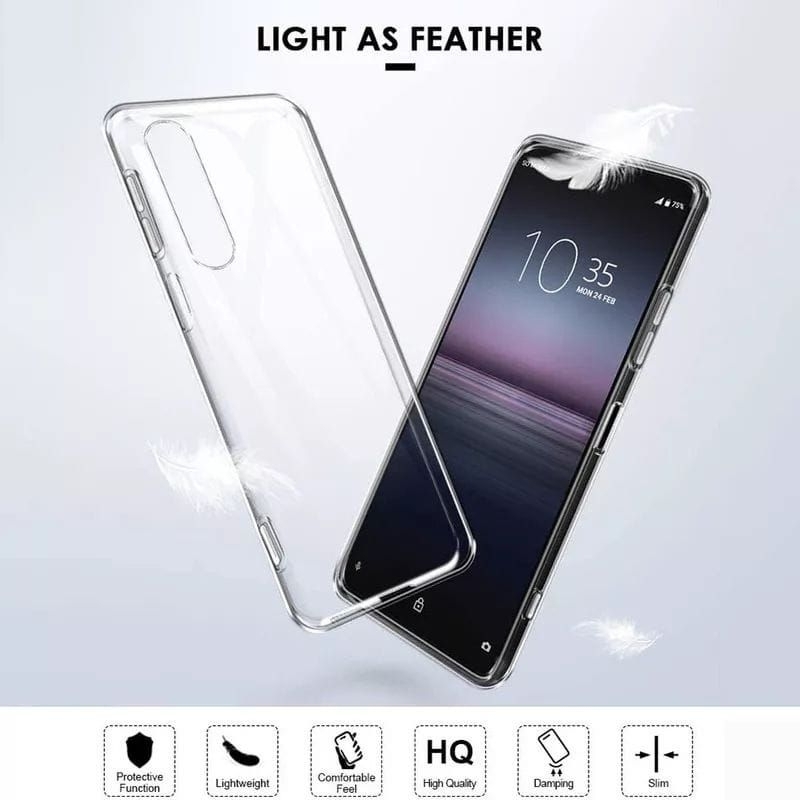 softcase silikon Sony Xperia 1ii Mark 2 clear bening docomo au SoftBank dan global